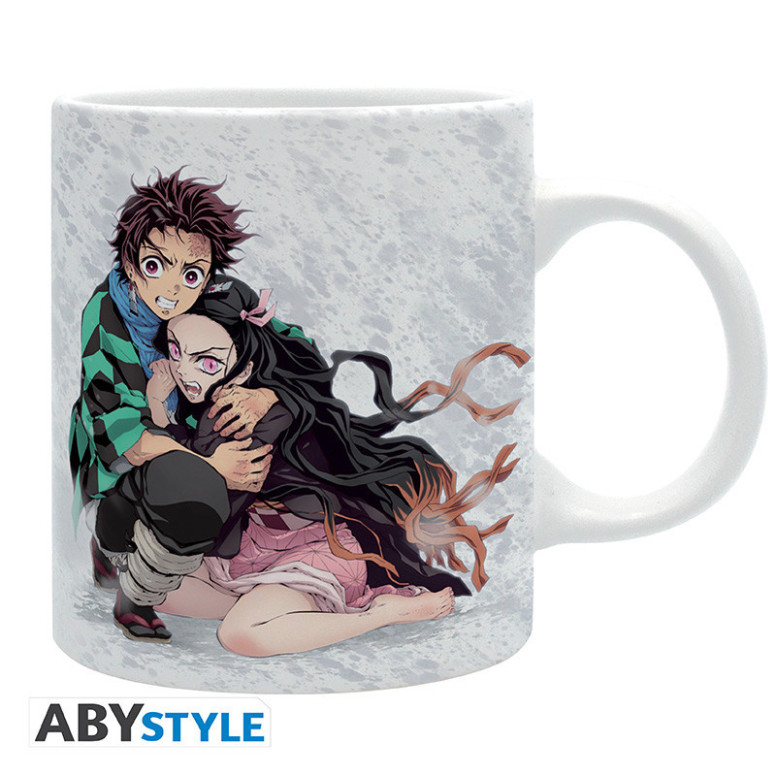 ABYstyle - Demon Slayer: Kimetsu no Yaiba - Tazza da 320 ml - Tanjiro & Nezuko