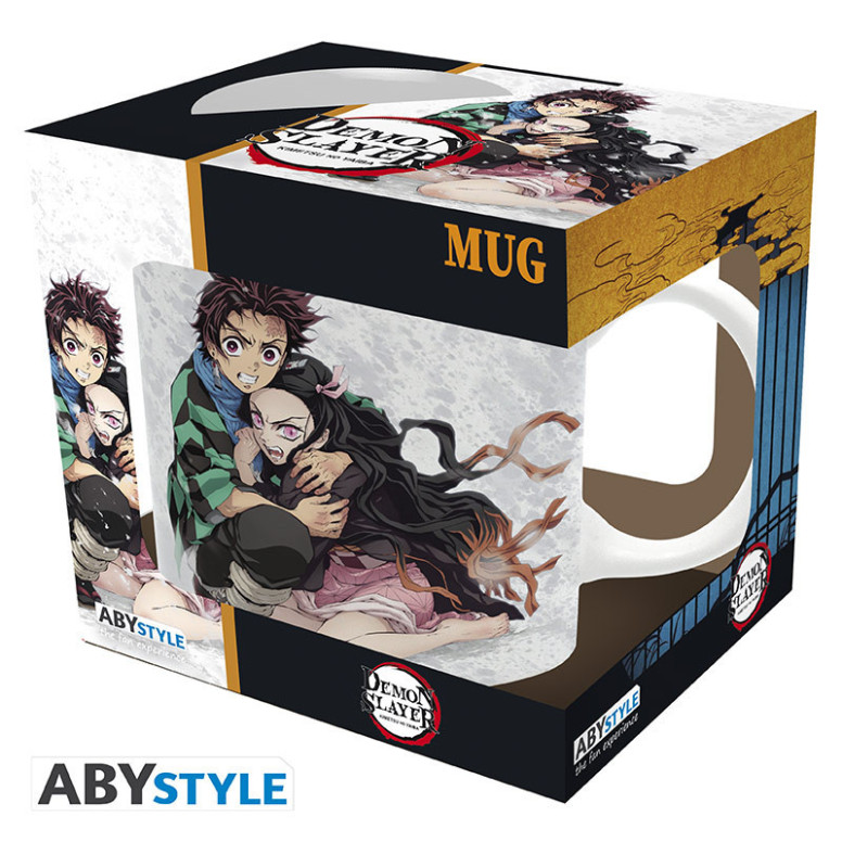 ABYstyle - Demon Slayer: Kimetsu no Yaiba - Tazza da 320 ml - Tanjiro & Nezuko