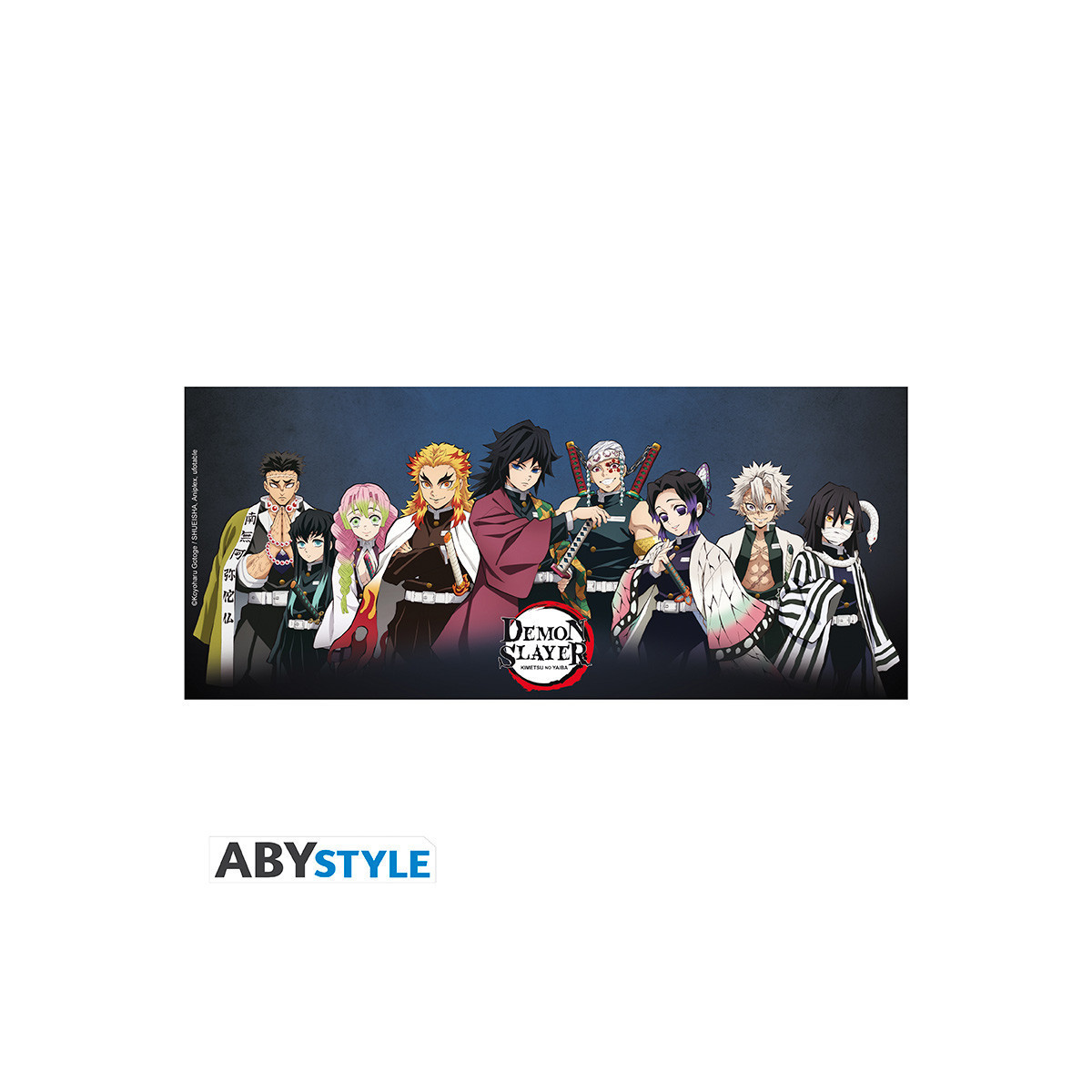 ABYstyle - Demon Slayer: Kimetsu no Yaiba - Tazza da 320 ml - Pilastri