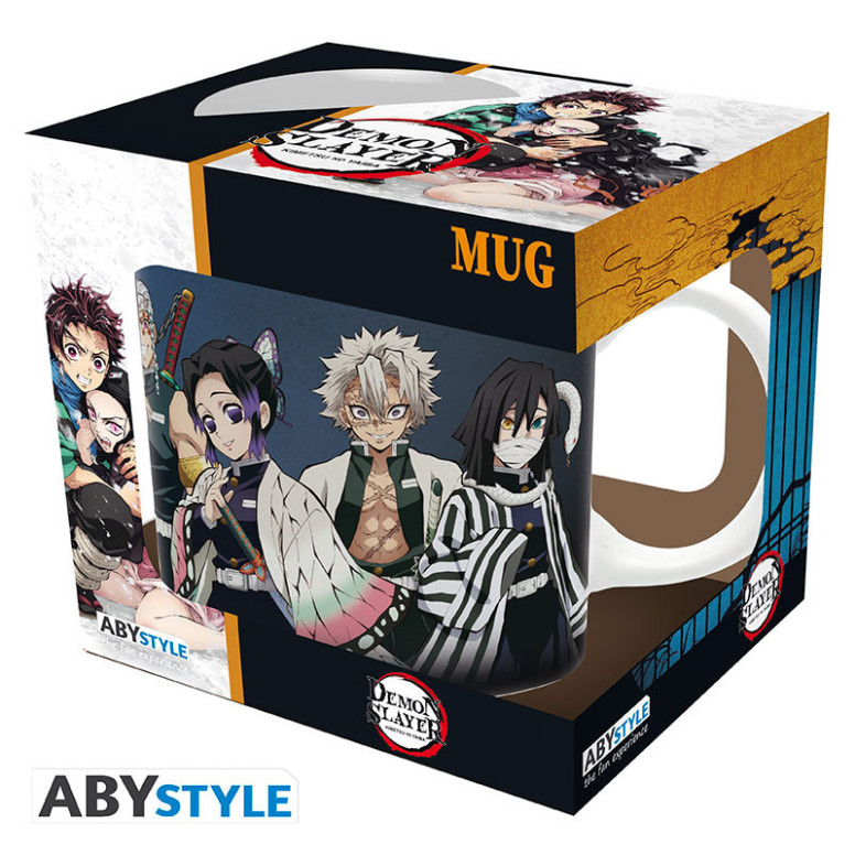 ABYstyle - Demon Slayer: Kimetsu no Yaiba - Tazza da 320 ml - Pilastri