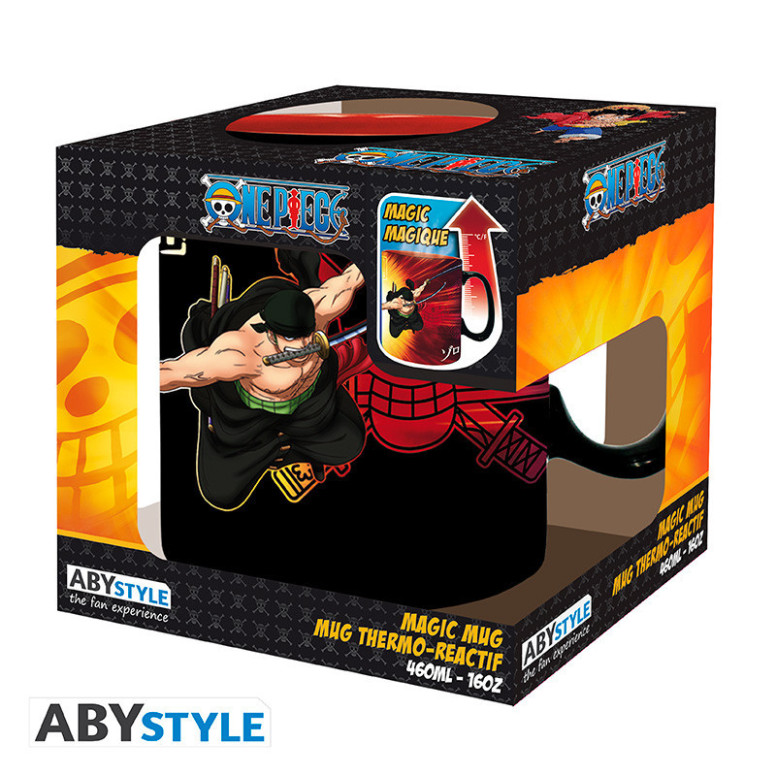 ABYstyle - One Piece - Tazza termoreattiva da 460 ml - Zoro & Sanji