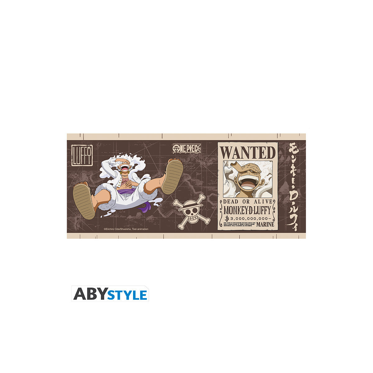 ABYstyle - One Piece - Tazza da 460 ml - Luffy Wanted