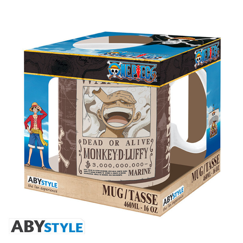 ABYstyle - One Piece - Tazza da 460 ml - Luffy Wanted