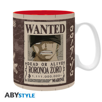ABYstyle - One Piece - Tazza da 460 ml - Zoro Wanted