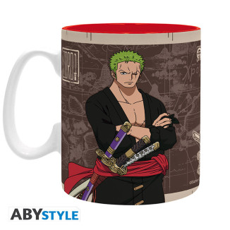ABYstyle - One Piece - Tazza da 460 ml - Zoro Wanted