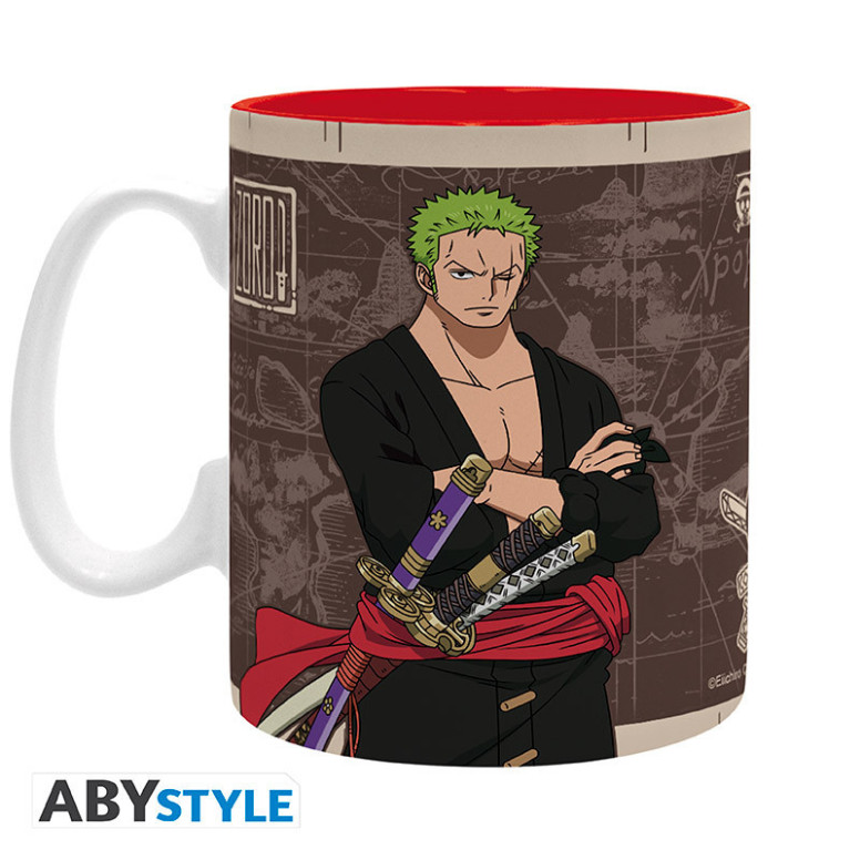 ABYstyle - One Piece - Tazza da 460 ml - Zoro Wanted