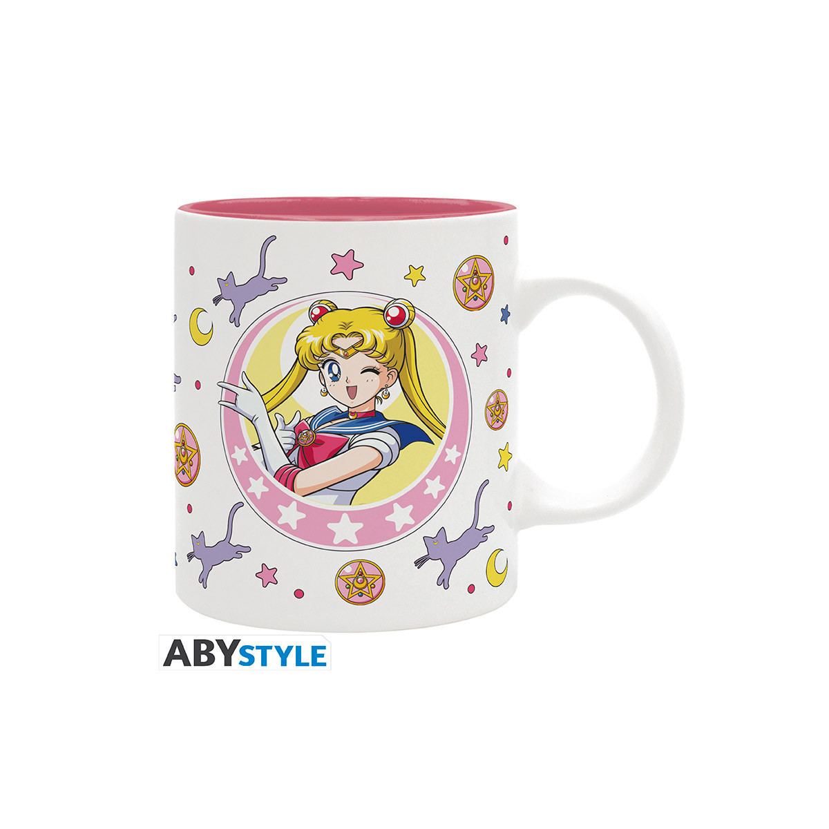 ABYstyle - Sailor Moon - Tazza 320 ml - Sailor Moon & Luna patch