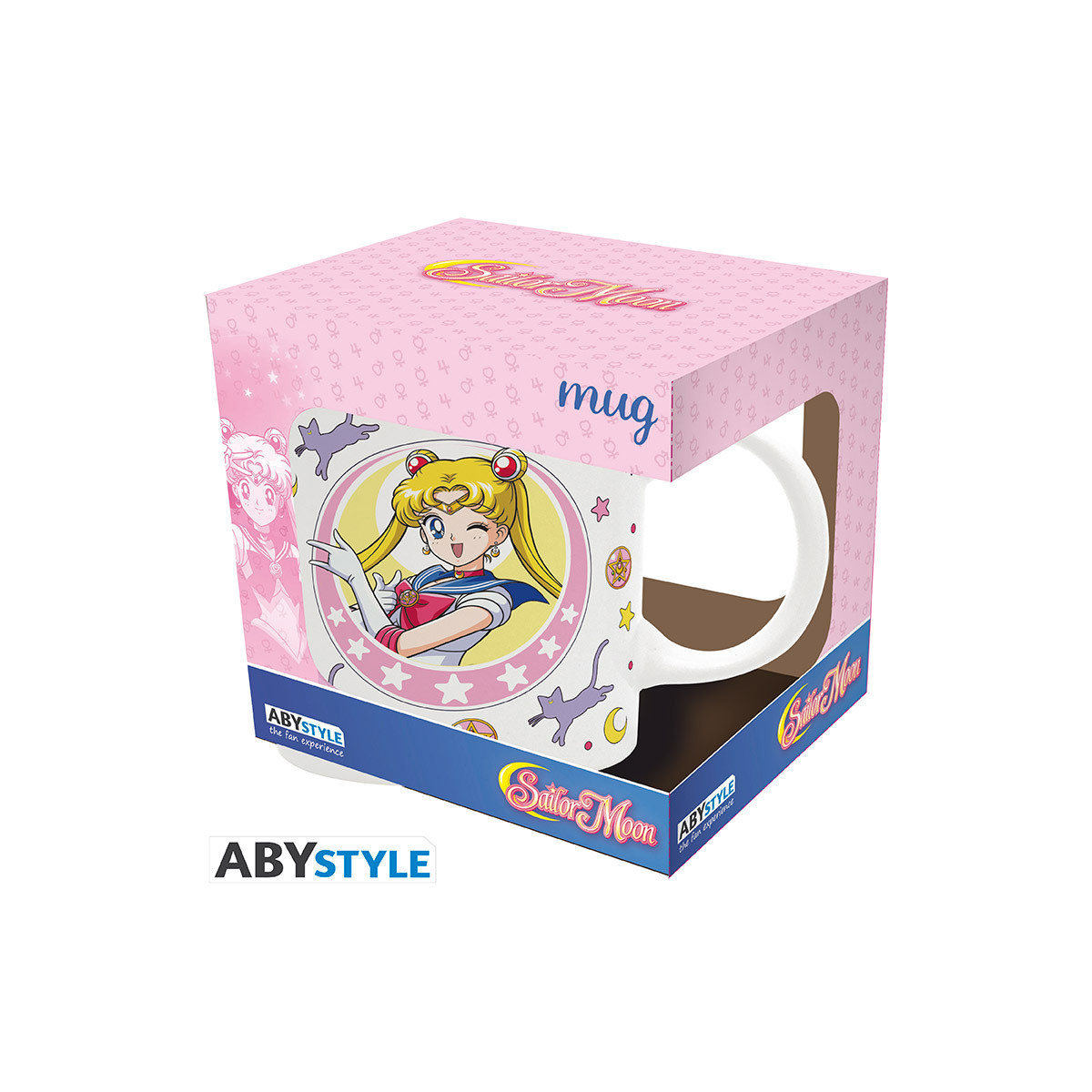 ABYstyle - Sailor Moon - Tazza 320 ml - Sailor Moon & Luna patch