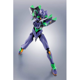 Bandai The Robot Spirits Neon Genesis Evangelion - Side EVA Neon Genesis Evangelion Test Type-01 + Spear of Cassius Renewal Colo