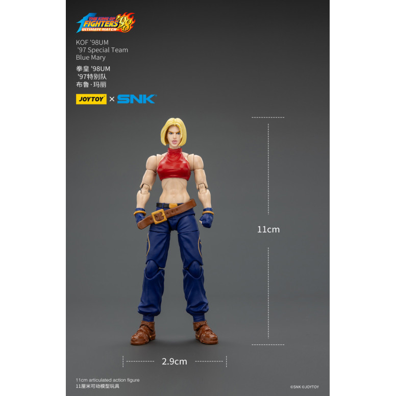 Joytoy X SNK- Il The King of Fighters 98 UM - Blue Mary - Squadra speciale