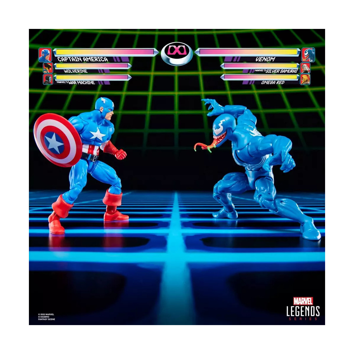 Hasbro Marvel Legends Serie Gamerverse - Captain America vs Venom