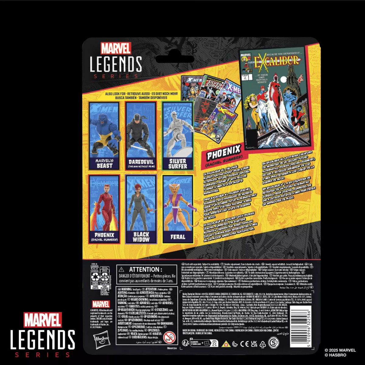 Marvel Legends Serie - Phoenix (Rachel Summers) Mini Comics Wave 2