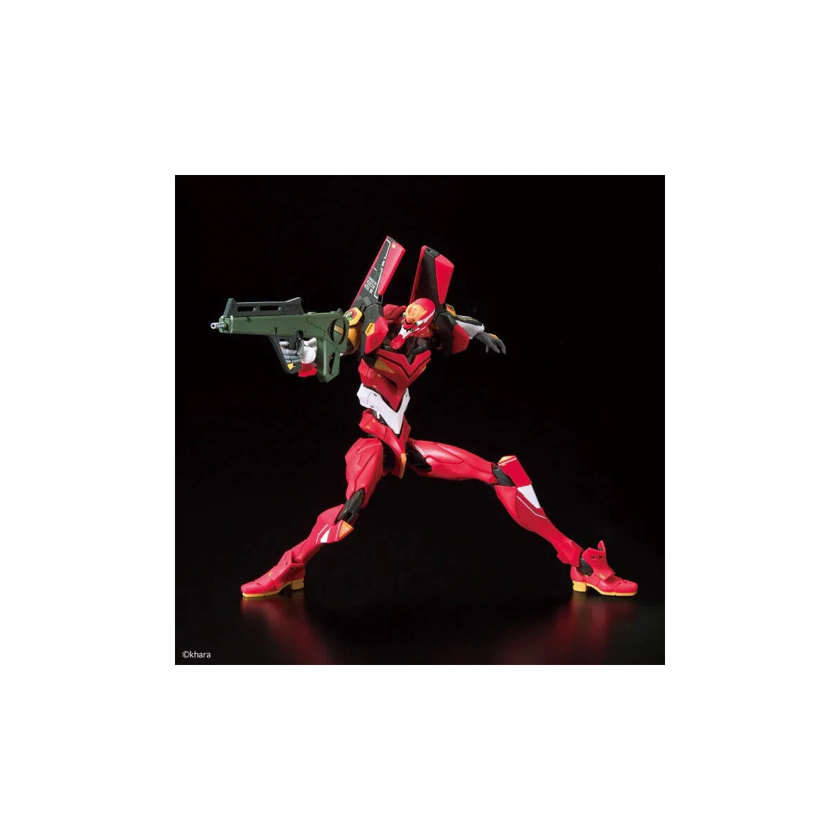 Bandai Kit modello 1/144 RG - Neon Genesis Evangelion Modello di produzione 02 - Unità Eva 02