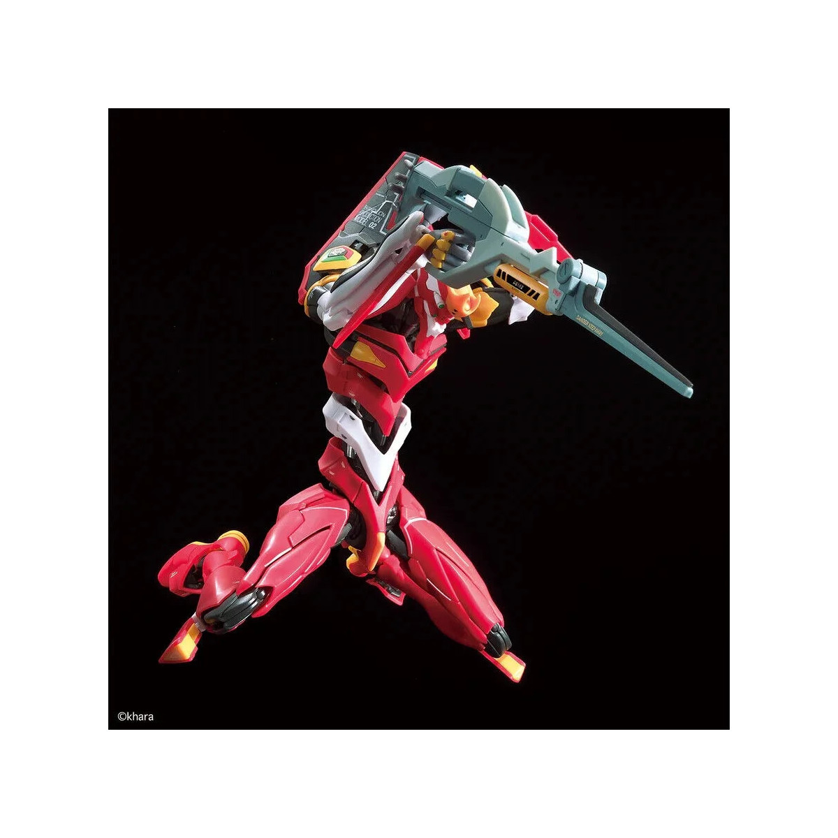 Bandai Kit modello 1/144 RG - Neon Genesis Evangelion Modello di produzione 02 - Unità Eva 02