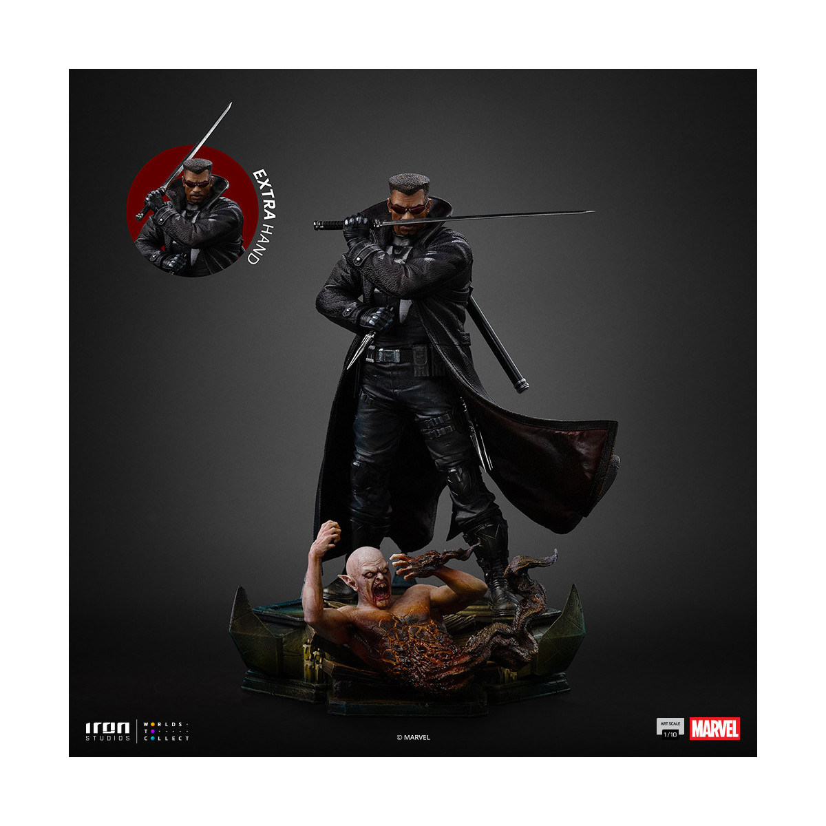 Iron Studios Marvel Comics - Blade BDS Art Scale 1/10