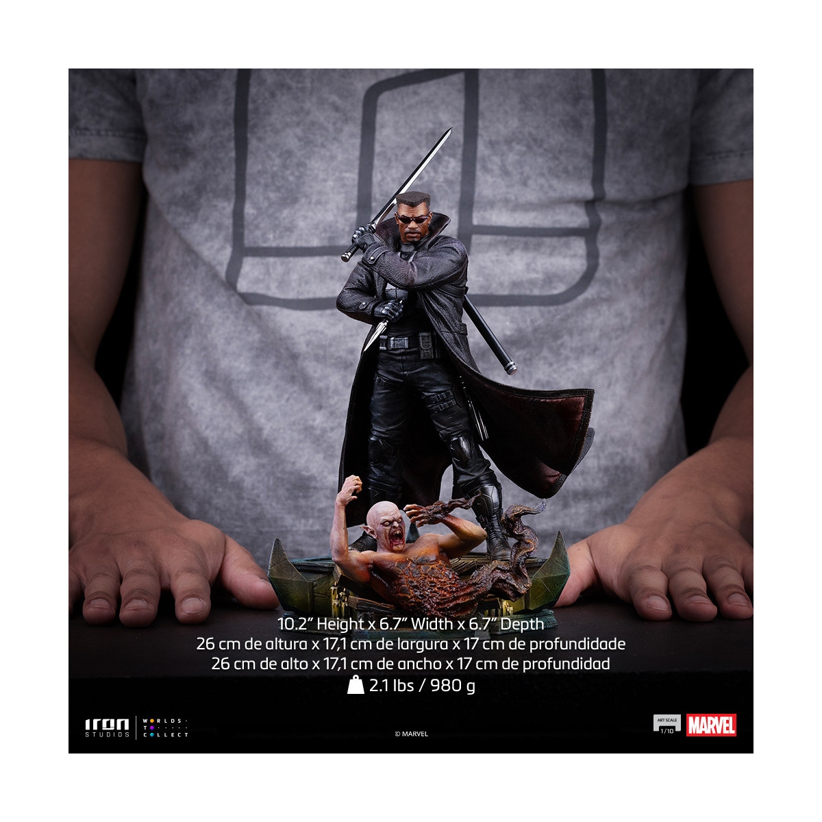 Iron Studios Marvel Comics - Blade BDS Art Scale 1/10