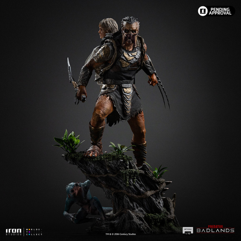 Iron Studios Predator: Badlands - Predator Dek & Thia Art Scala 1/10