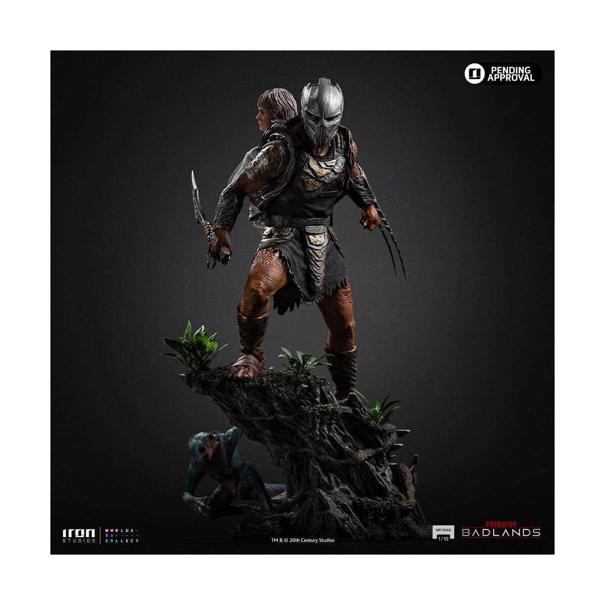 Iron Studios Predator: Badlands - Predator Dek & Thia Art Scala 1/10