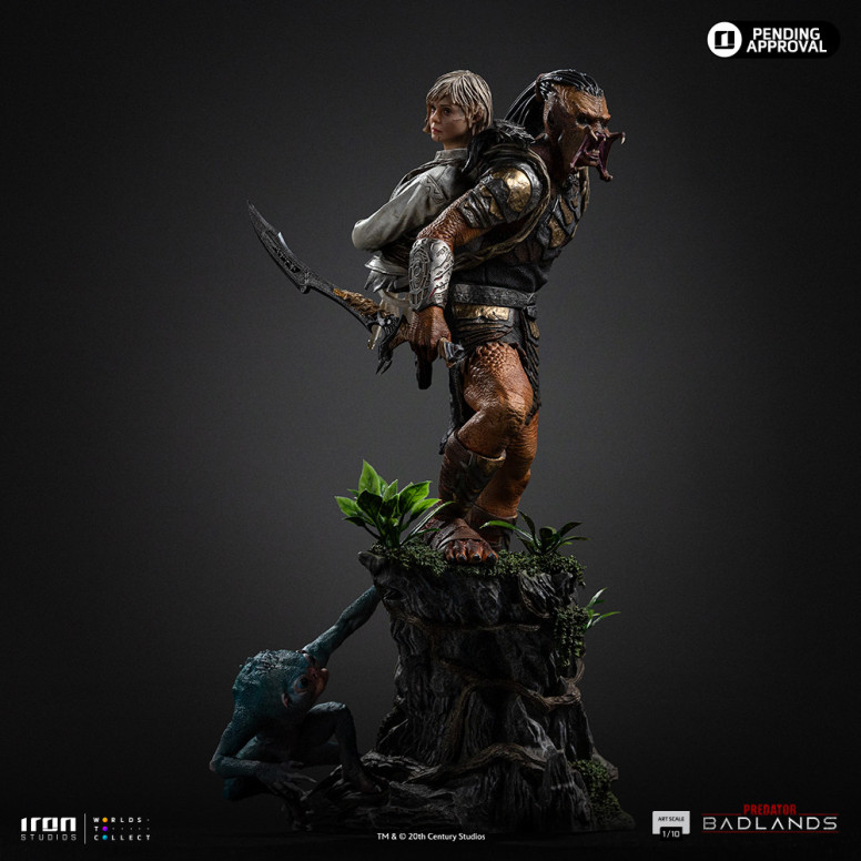Iron Studios Predator: Badlands - Predator Dek & Thia Art Scala 1/10