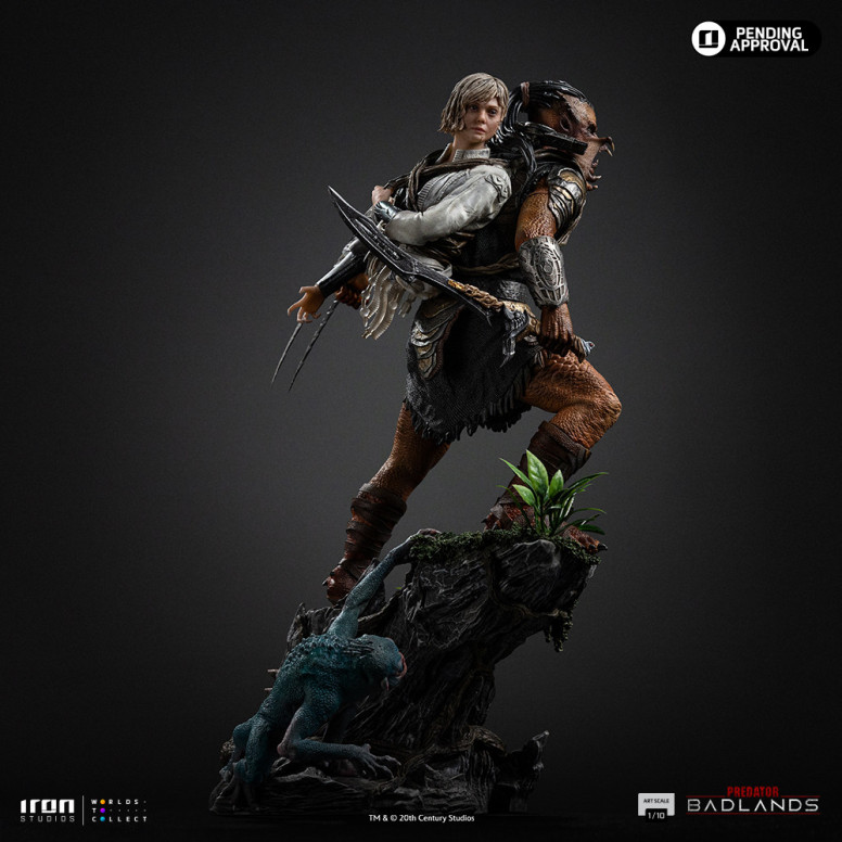 Iron Studios Predator: Badlands - Predator Dek & Thia Art Scala 1/10