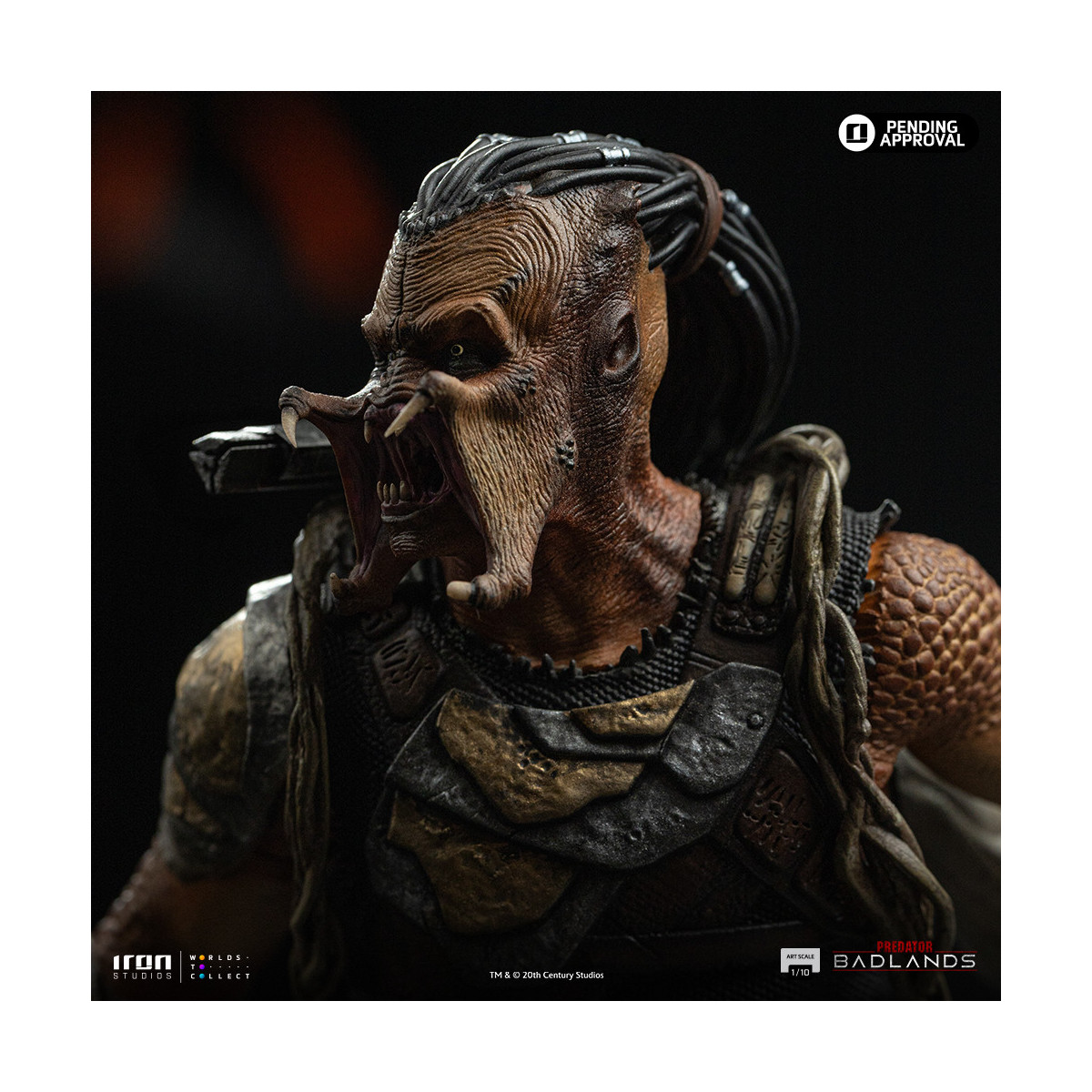 Iron Studios Predator: Badlands - Predator Dek & Thia Art Scala 1/10
