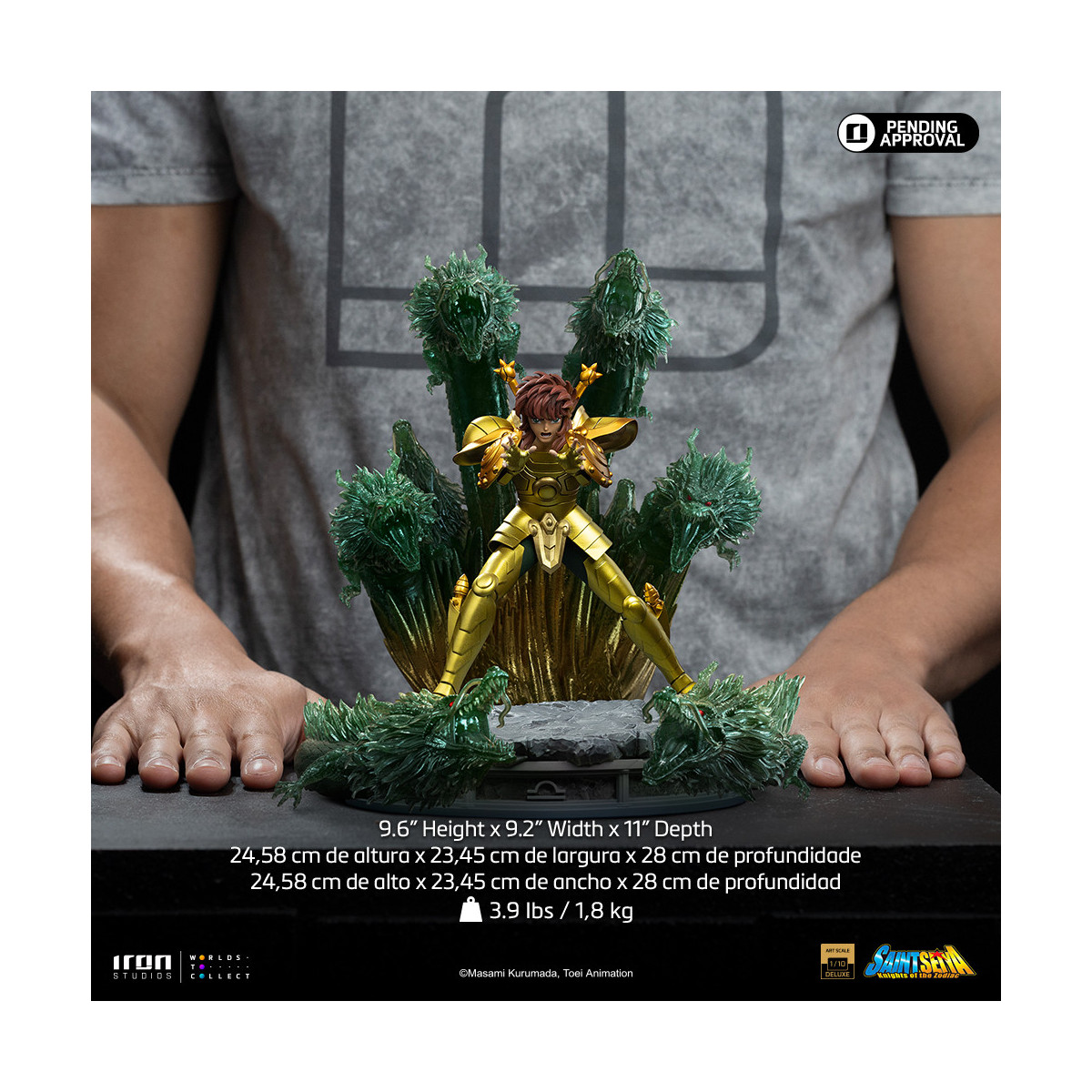 Iron Studios - Saint Seiya - Libra Dohko Deluxe Art Scale 1/10 - Cavalieri dello Zodiaco