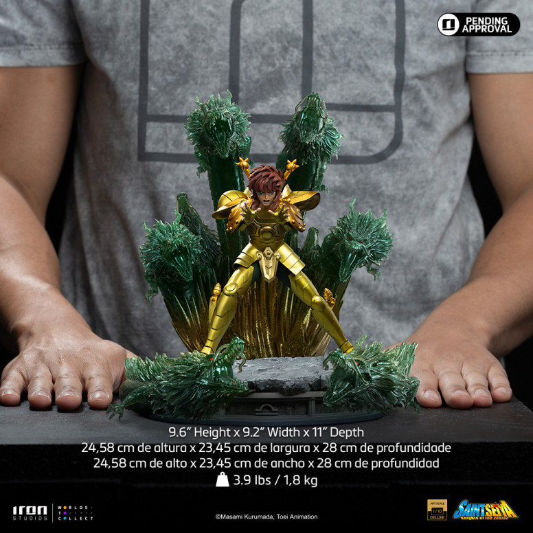 Iron Studios - Saint Seiya - Libra Dohko Deluxe Art Scale 1/10 - Cavalieri dello Zodiaco