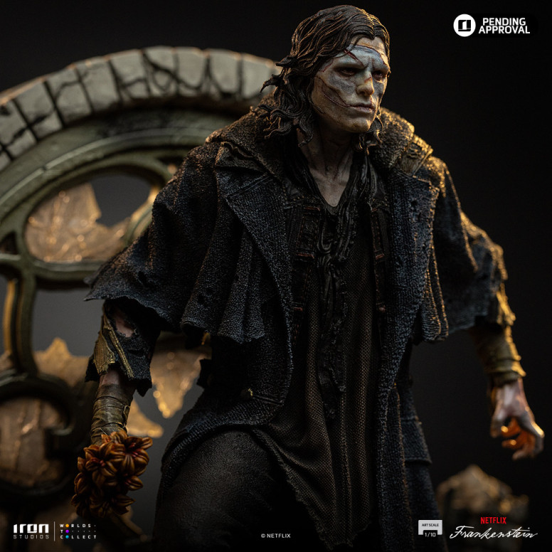 Iron Studios - Gepeto & Pinocchio BDS Art Scale 1/10 - Figurina di Guillermo del Toro Pinocchio