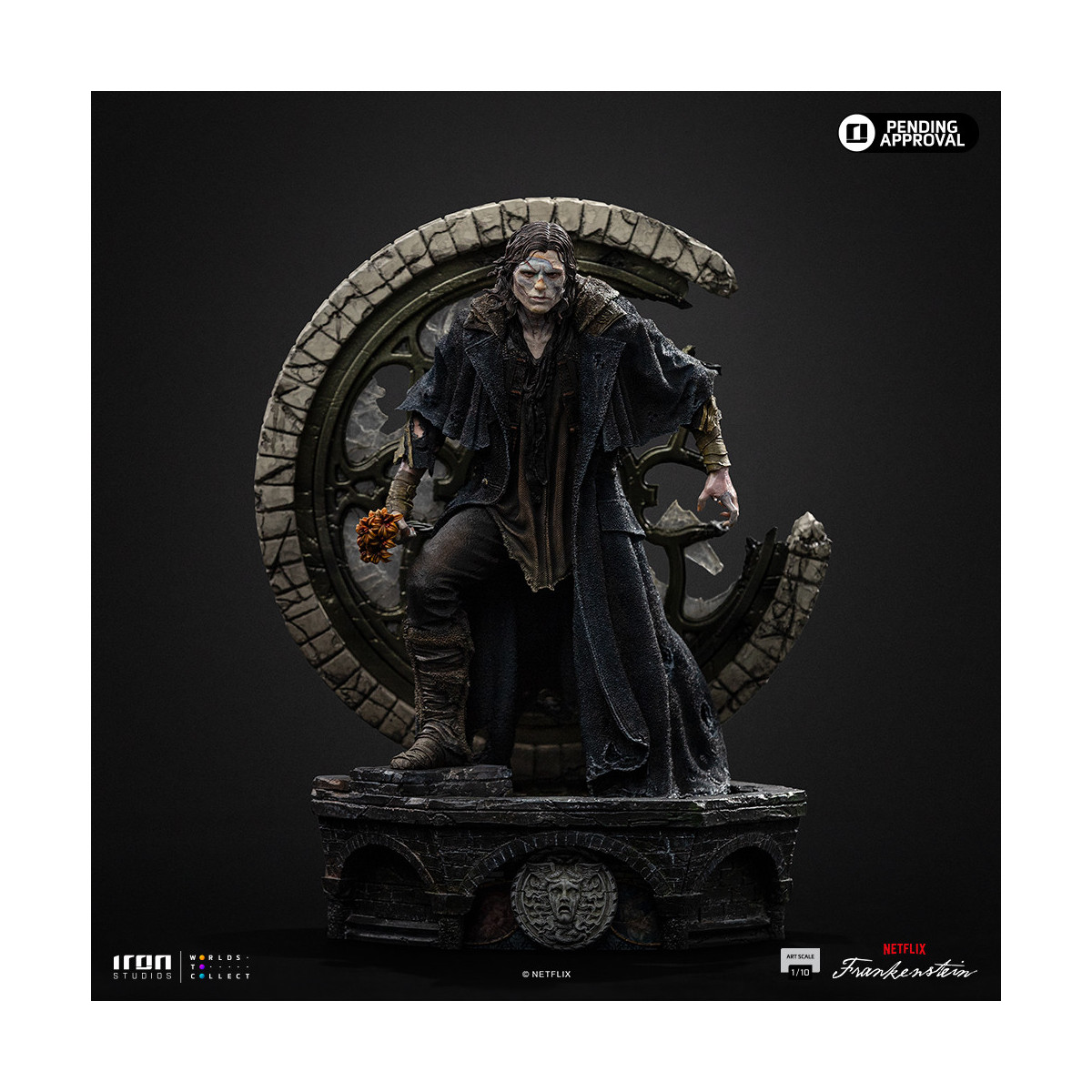Iron Studios - Gepeto & Pinocchio BDS Art Scale 1/10 - Figurina di Guillermo del Toro Pinocchio