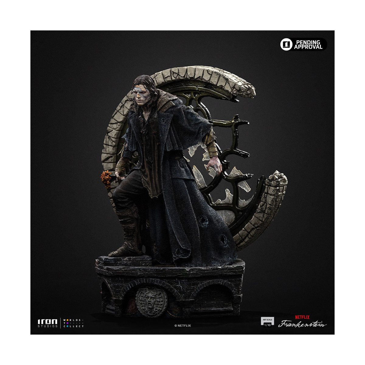 Iron Studios - Gepeto & Pinocchio BDS Art Scale 1/10 - Figurina di Guillermo del Toro Pinocchio
