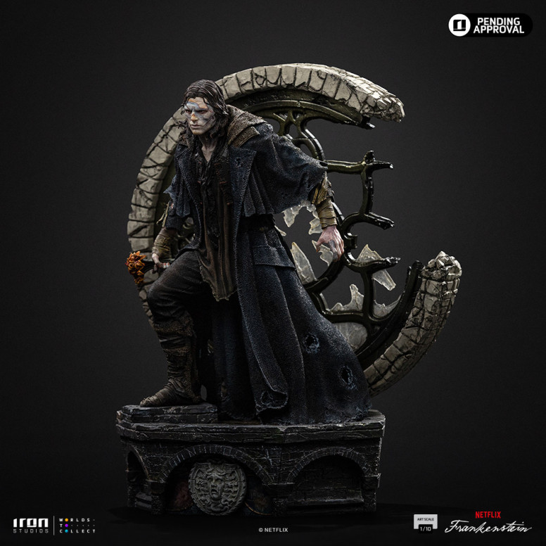 Iron Studios - Gepeto & Pinocchio BDS Art Scale 1/10 - Figurina di Guillermo del Toro Pinocchio