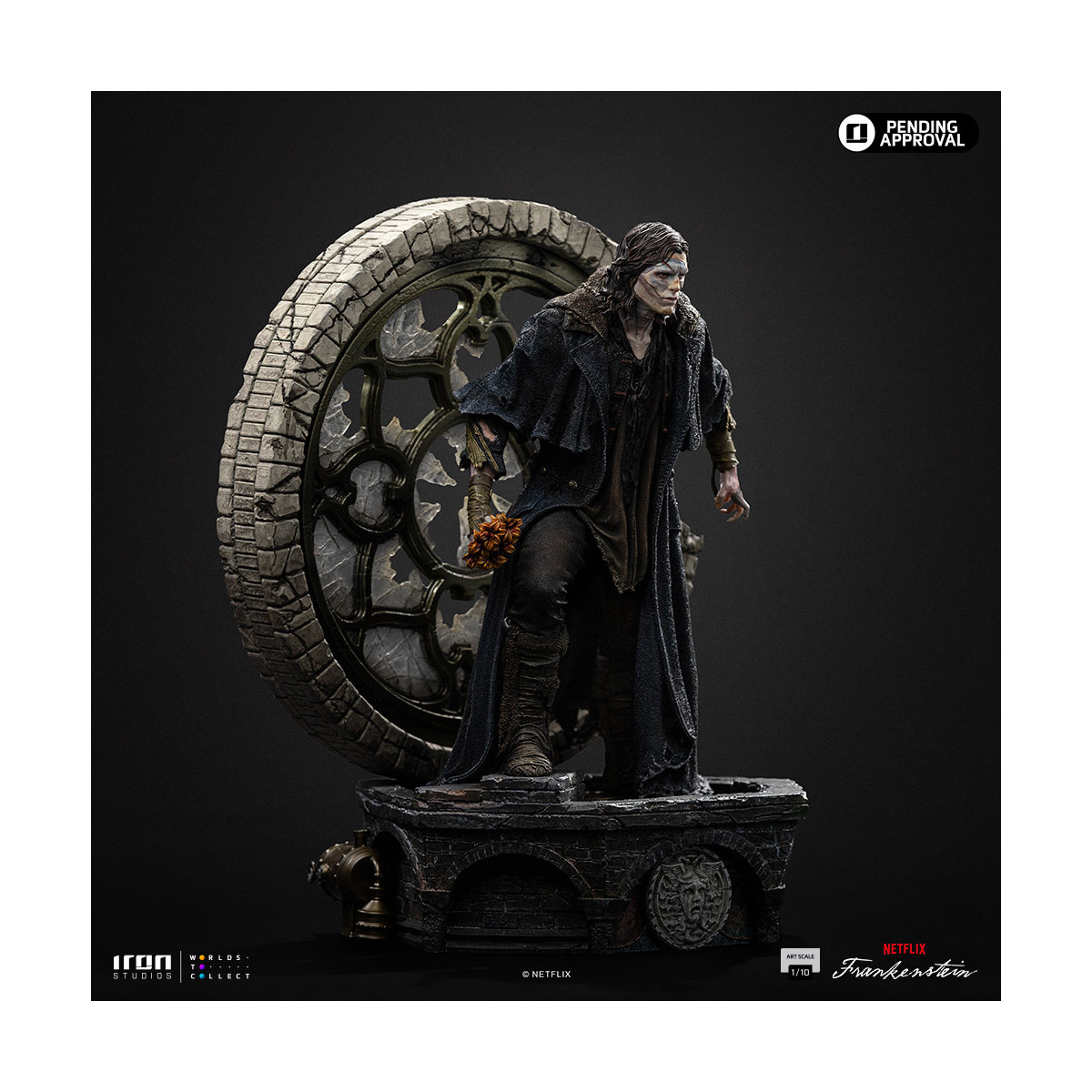 Iron Studios - Gepeto & Pinocchio BDS Art Scale 1/10 - Figurina di Guillermo del Toro Pinocchio