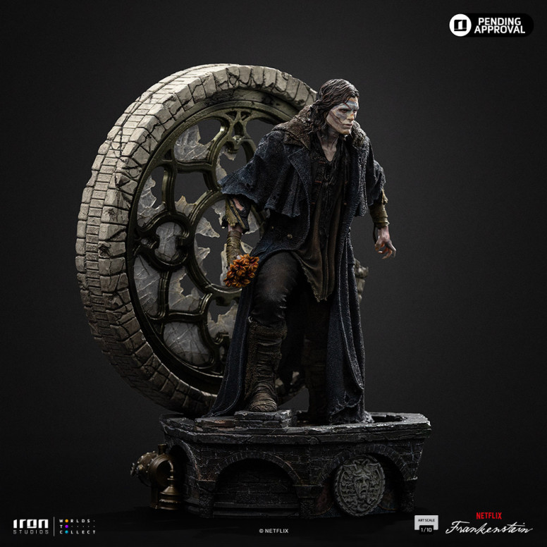 Iron Studios - Gepeto & Pinocchio BDS Art Scale 1/10 - Figurina di Guillermo del Toro Pinocchio