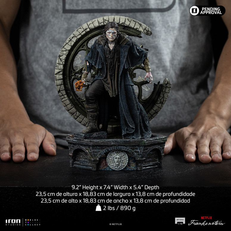 Iron Studios - Gepeto & Pinocchio BDS Art Scale 1/10 - Figurina di Guillermo del Toro Pinocchio