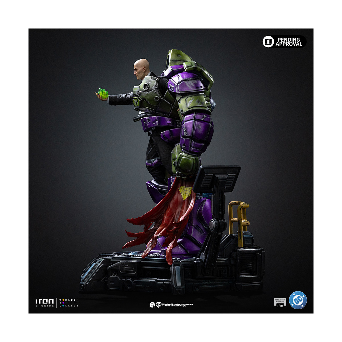 Iron Studios - DC Comics Superman - Lex Luthor Unleashed Art Scale 1/10
