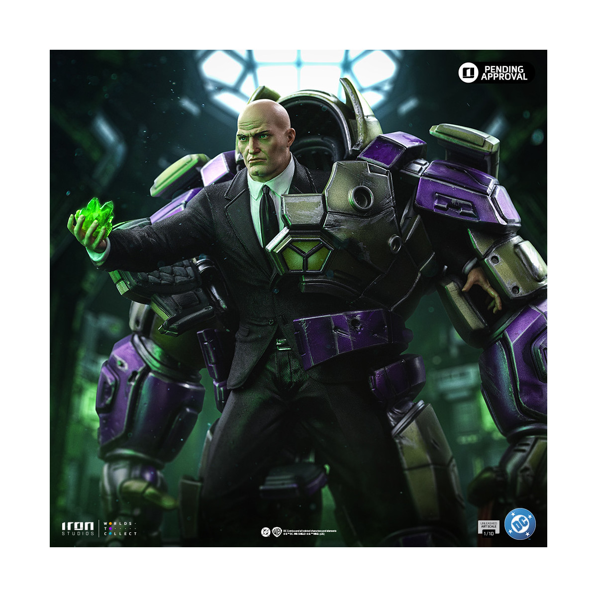 Iron Studios - DC Comics Superman - Lex Luthor Unleashed Art Scale 1/10