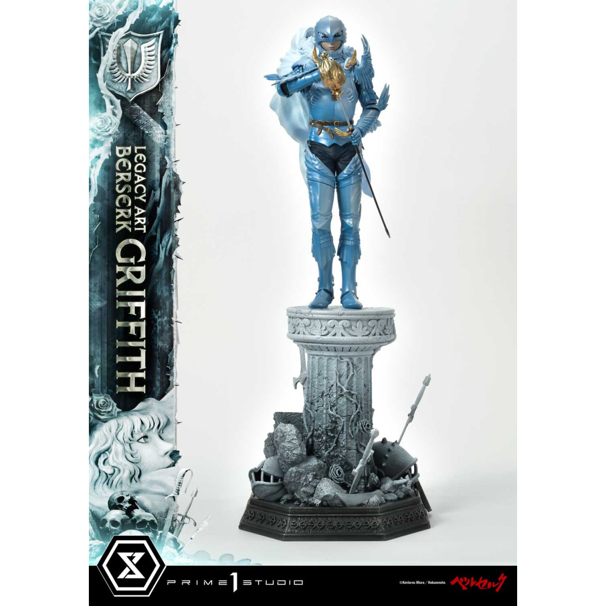 Prime 1 Studio Berserk - Statua di Kentaro Miura Legacy Art Berserker GRIFFITH versione bonus in scala 1/6
