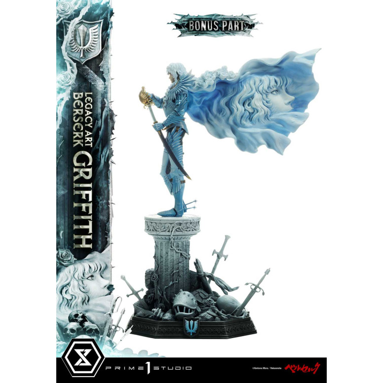 Prime 1 Studio Berserk - Statua di Kentaro Miura Legacy Art Berserker GRIFFITH versione bonus in scala 1/6