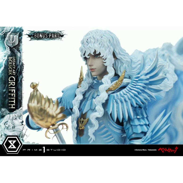 Prime 1 Studio Berserk - Statua di Kentaro Miura Legacy Art Berserker GRIFFITH versione bonus in scala 1/6