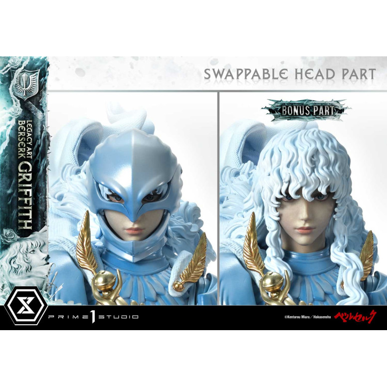 Prime 1 Studio Berserk - Statua di Kentaro Miura Legacy Art Berserker GRIFFITH versione bonus in scala 1/6