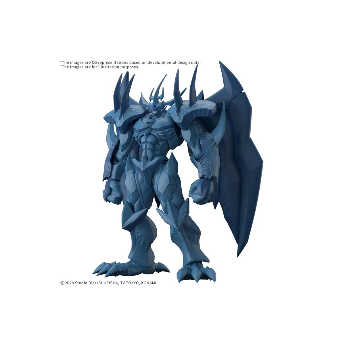 Bandai Figura amplificata standard di Yu-Gi-Oh Rise - Figurina del leggendario Incarnato di Exodia