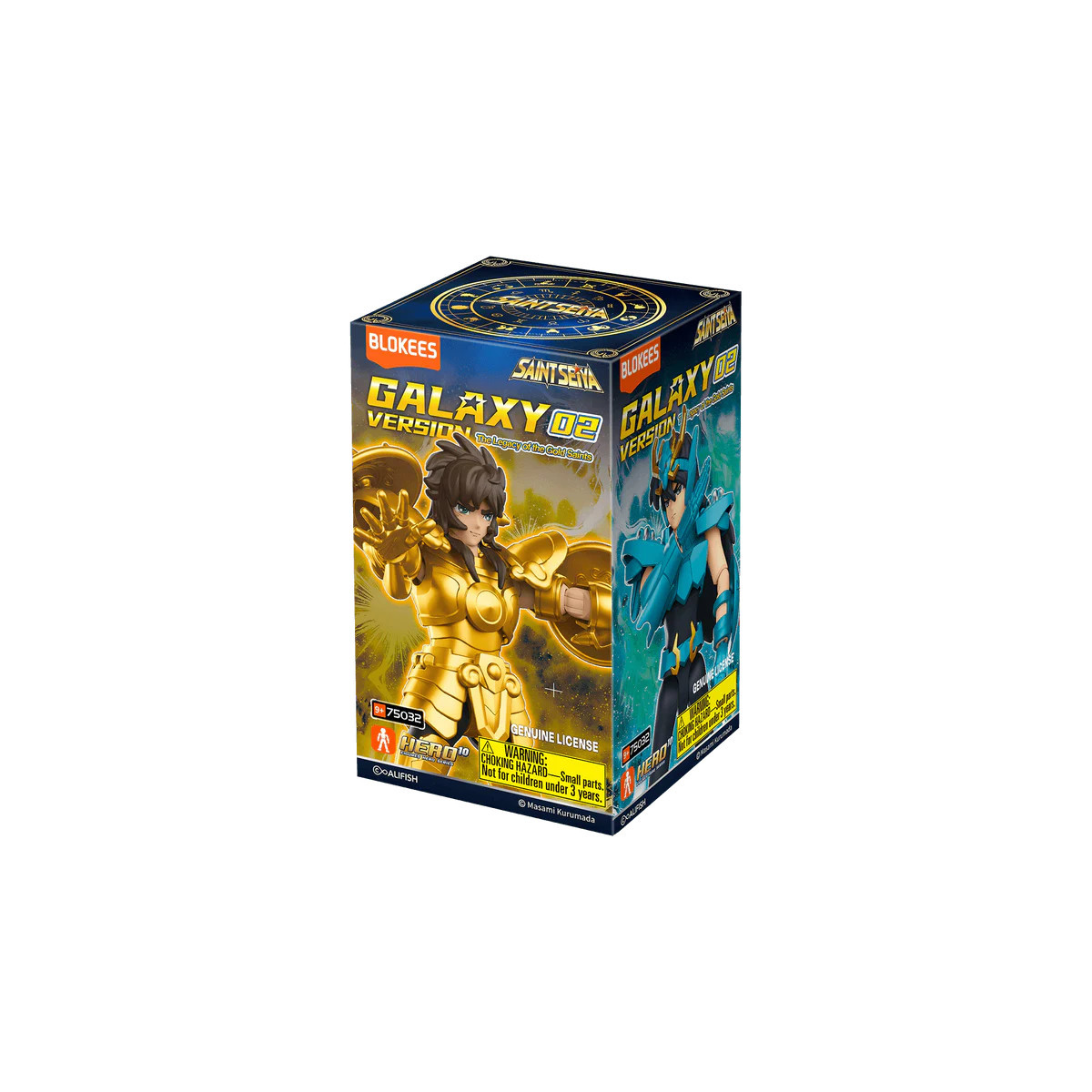 Blokees Saint Seiya - Versione Galaxy 02 L'eredità dei Santi d'Oro - Assortimento di 9 kit di modellini