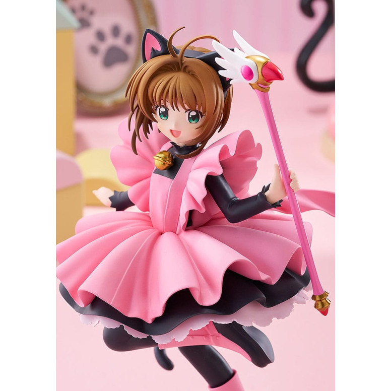 GoodSmile - Cardcaptor Sakura - Sakura Kinomoto: Costume da gatto nero - Pop Up Parade L