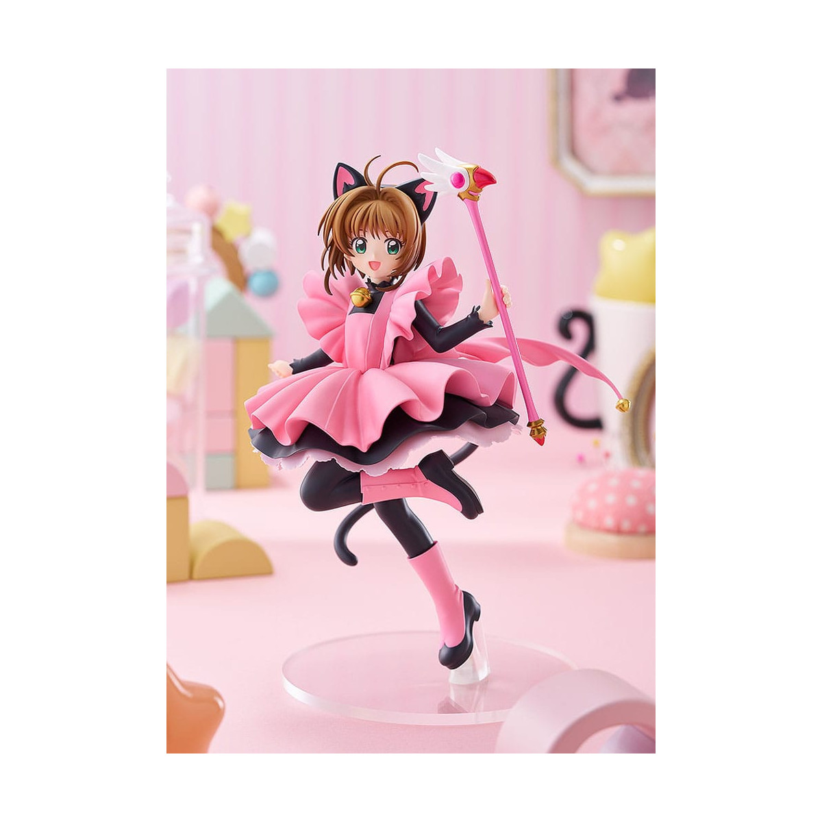 GoodSmile - Cardcaptor Sakura - Sakura Kinomoto: Costume da gatto nero - Pop Up Parade L