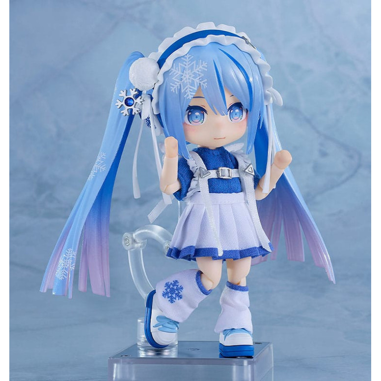 Nendoroid Doll - Snow Miku: Yukiiro Pop Ver. - Serie vocale dei personaggi 01: Hatsune Miku