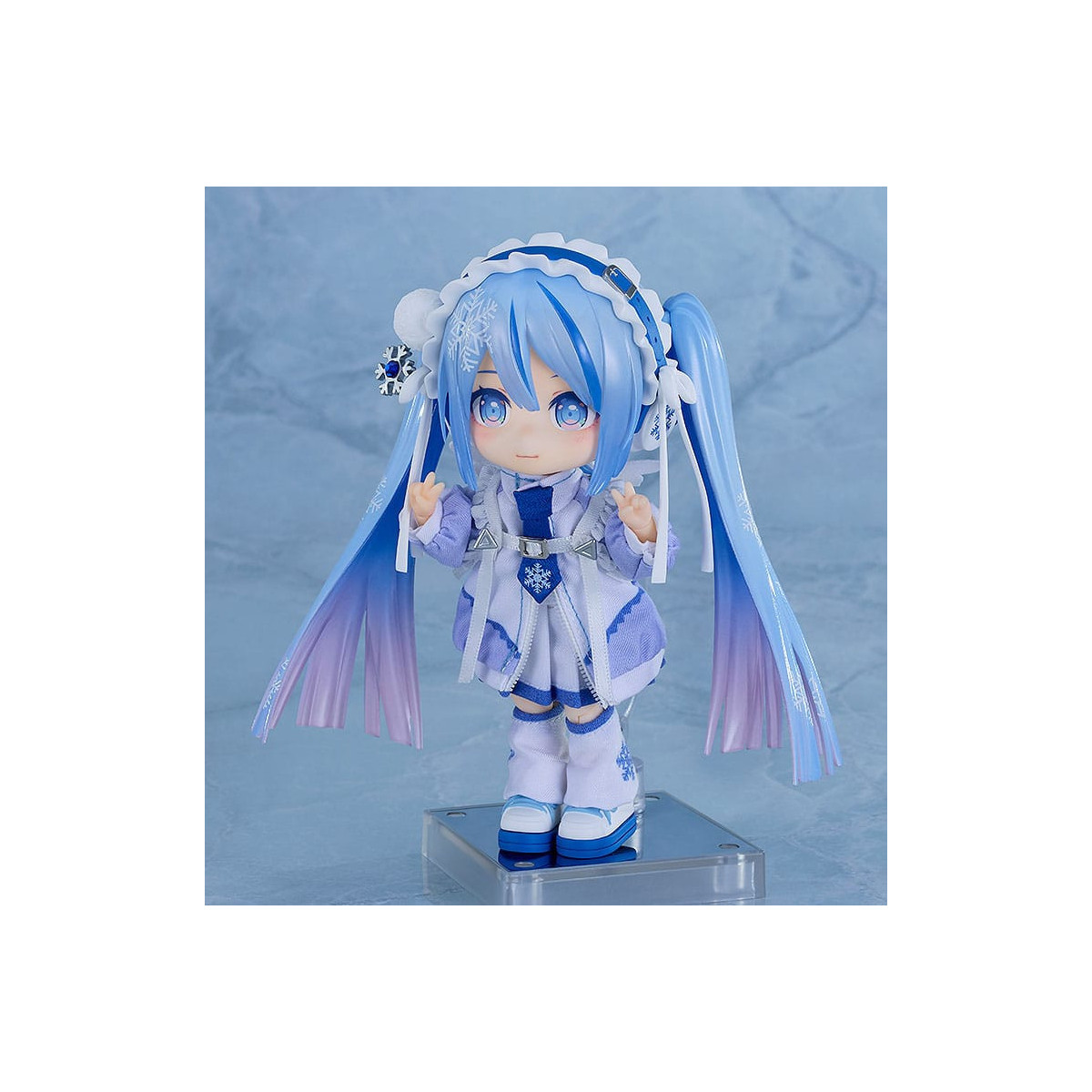 Nendoroid Doll - Snow Miku: Yukiiro Pop Ver. - Serie vocale dei personaggi 01: Hatsune Miku