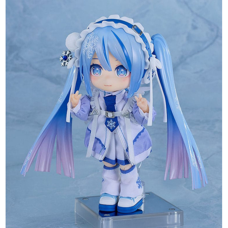 Nendoroid Doll - Snow Miku: Yukiiro Pop Ver. - Serie vocale dei personaggi 01: Hatsune Miku