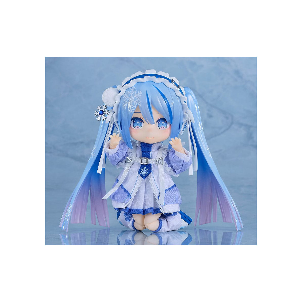Nendoroid Doll - Snow Miku: Yukiiro Pop Ver. - Serie vocale dei personaggi 01: Hatsune Miku