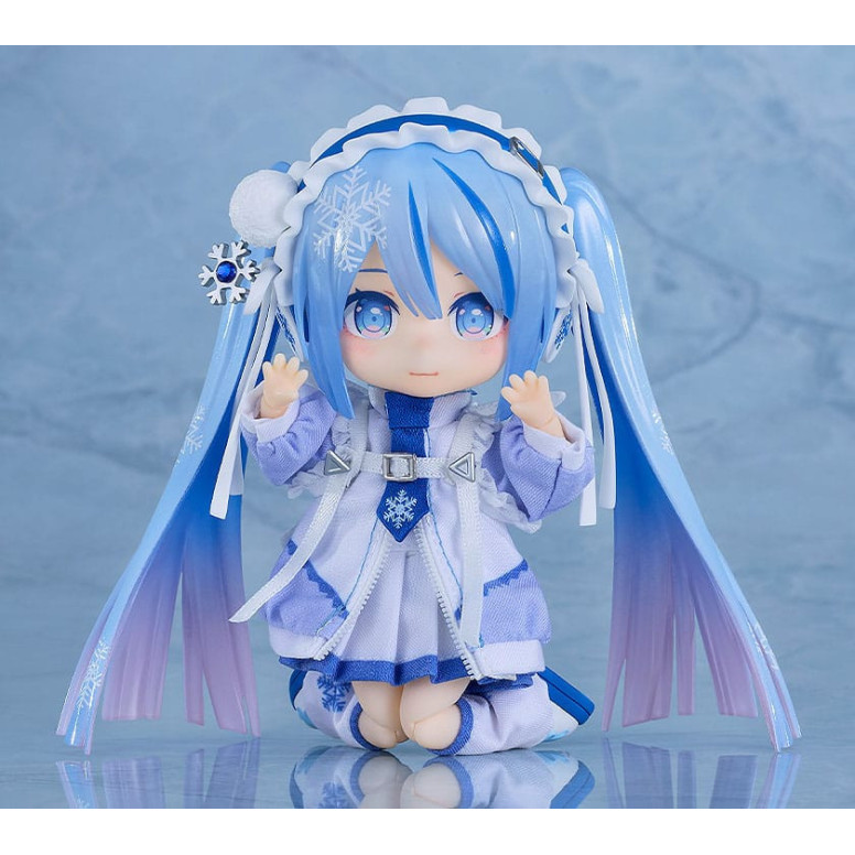 Nendoroid Doll - Snow Miku: Yukiiro Pop Ver. - Serie vocale dei personaggi 01: Hatsune Miku