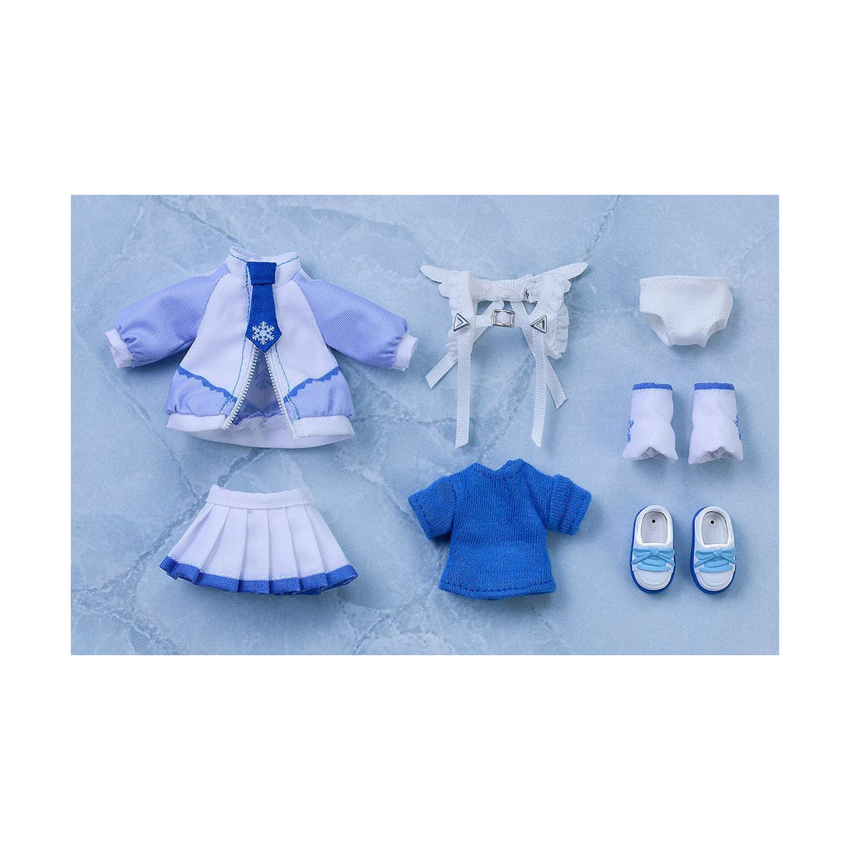 Nendoroid Doll - Snow Miku: Yukiiro Pop Ver. - Serie vocale dei personaggi 01: Hatsune Miku